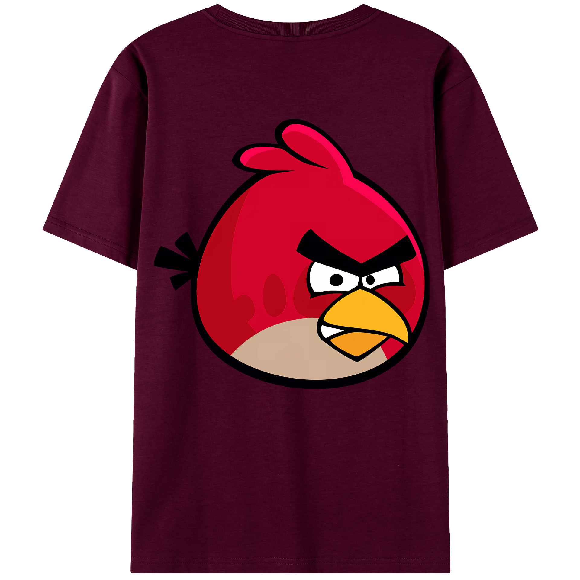 （画像用） Angry Birds アングリーバード レディース半袖Tシャツ(バックプリント)